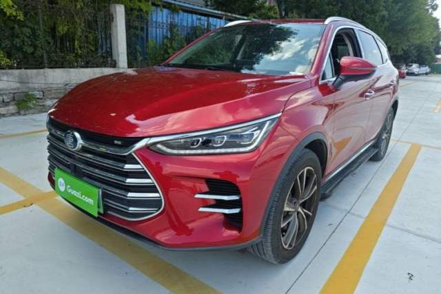 Used BYD Tang New Energy 2018 DM 2.0T All-Wheel Drive Smart Connectivity Luxury Model 7 Seats China V Emission Standard