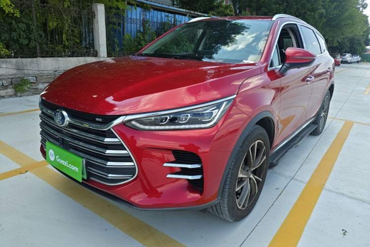Used BYD Tang New Energy 2018 DM 2.0T All-Wheel Drive Smart Connectivity Luxury Model 7 Seats China V Emission Standard Guazi used car, China used car export, Used car for sale, Used  cars, Cheapest cars for sale