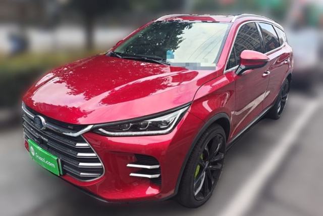 Used BYD Tang New Energy 2018 DM 2.0T All-Wheel Drive Smart Connectivity Luxury Model 7 Seats China V Emission Standard