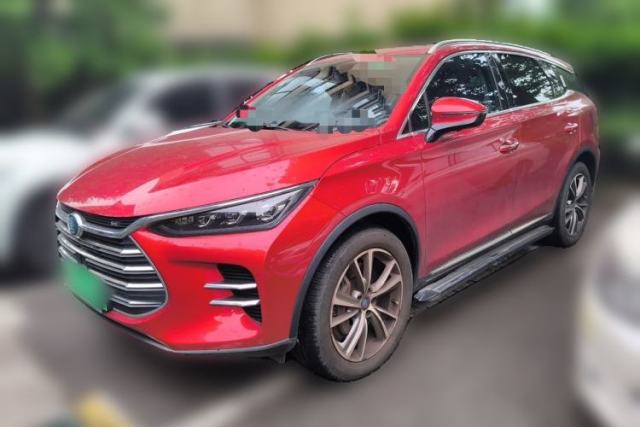 Used BYD Tang New Energy 2018 DM 2.0T All-Wheel Drive Smart Connectivity Luxury Model 7 Seats China V Emission Standard