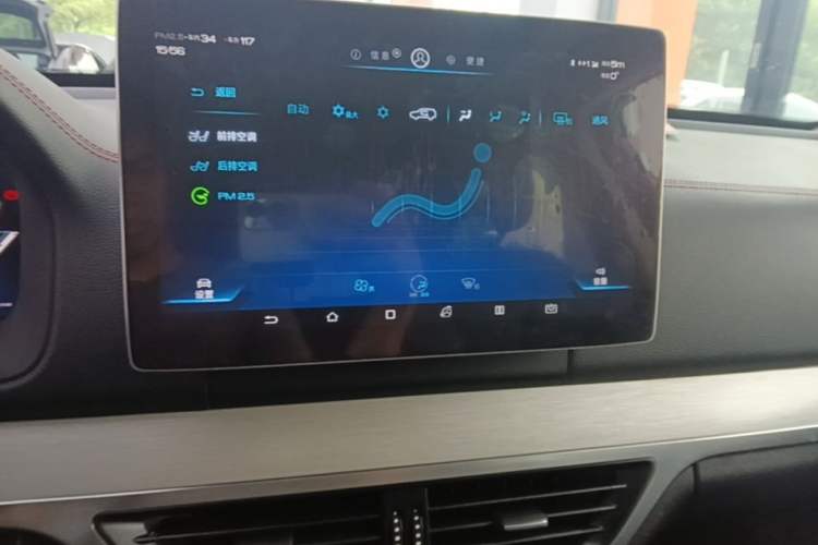 Used BYD Tang New Energy 2018 DM 2.0T All-Wheel Drive Smart Connectivity Luxury Model 7 Seats China V Emission Standard Audio And AC Panel