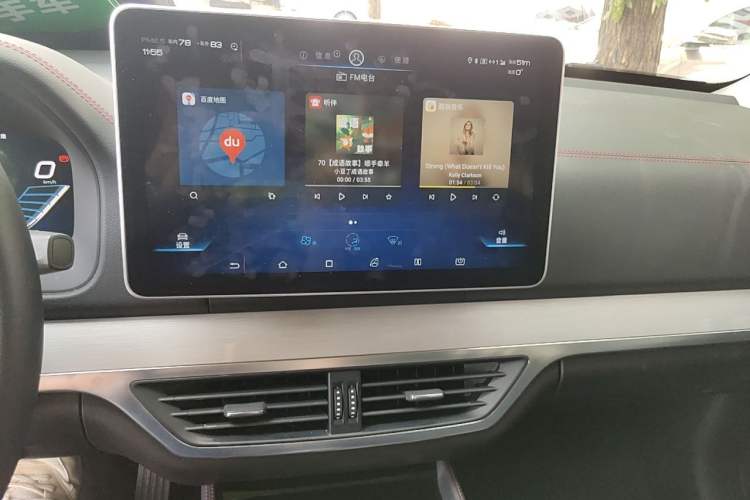 Used BYD Tang New Energy 2018 DM 2.0T All-Wheel Drive Smart Connect Genesis Edition 7 Seats China V Emission Standard Audio And AC Panel
