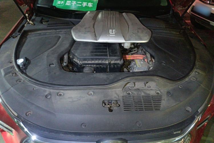Used BYD Tang New Energy 2018 DM 2.0T All-Wheel Drive Smart Connectivity Luxury Model 7 Seats China V Emission Standard Engine Bay