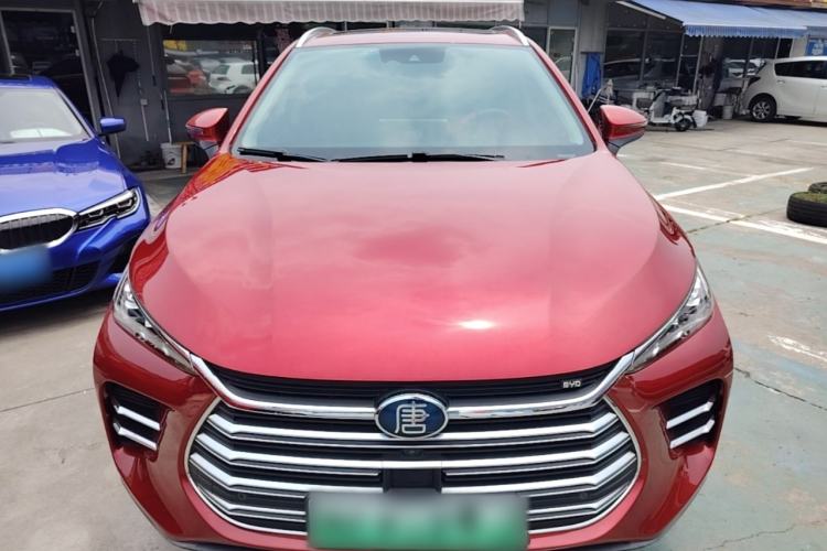 Used BYD Tang New Energy 2018 DM 2.0T All-Wheel Drive Smart Connectivity Luxury Model 7 Seats China V Emission Standard Front