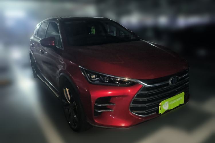 Used BYD Tang New Energy 2018 DM 2.0T All-Wheel Drive Smart Connect & Enjoyment Model 7 Seats China V Emission Standard Front Right 45 Deg