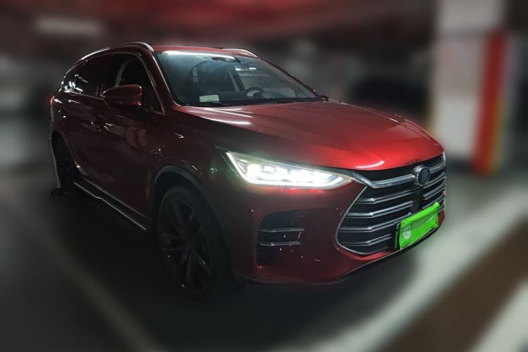 Used BYD Tang New Energy 2018 DM 2.0T All-Wheel Drive Smart Connectivity Luxury Model 7 Seats China V Emission Standard Front Right 45 Deg