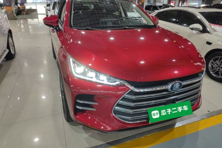 Used BYD Tang New Energy 2018 DM 2.0T All-Wheel Drive Smart Connect Advanced Model 7 Seats China V Emission Standard Front Right 45 Deg