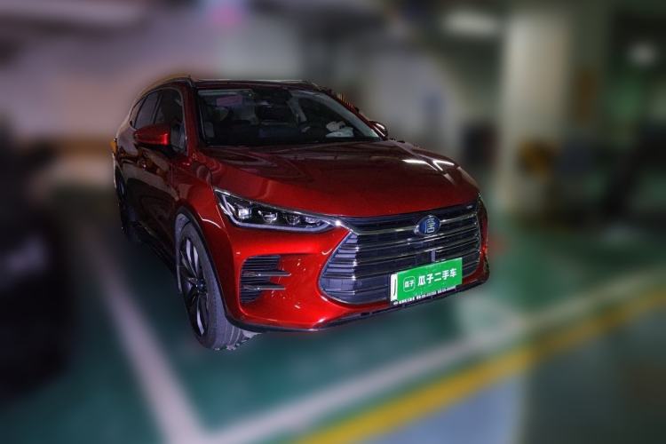 Used BYD Tang New Energy 2018 DM 2.0T All-Wheel Drive Smart Connect Genesis Edition 7 Seats China V Emission Standard Front Right 45 Deg