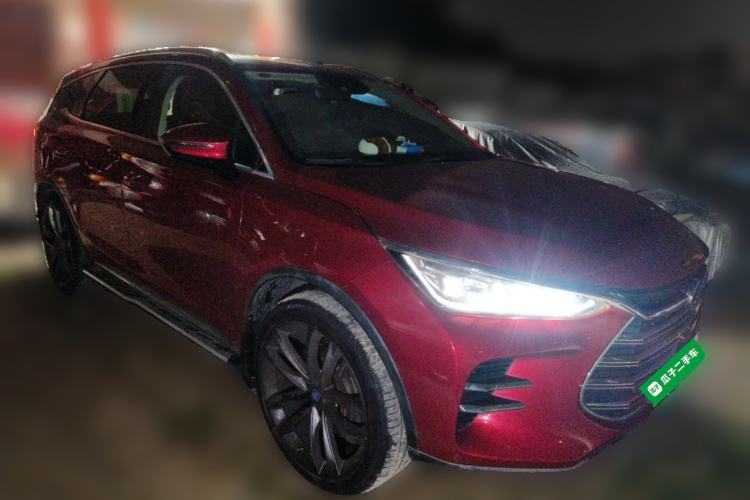 Used BYD Tang New Energy 2018 DM 2.0T All-Wheel Drive Smart Connect Genesis Edition 7 Seats China V Emission Standard Front Right 45 Deg