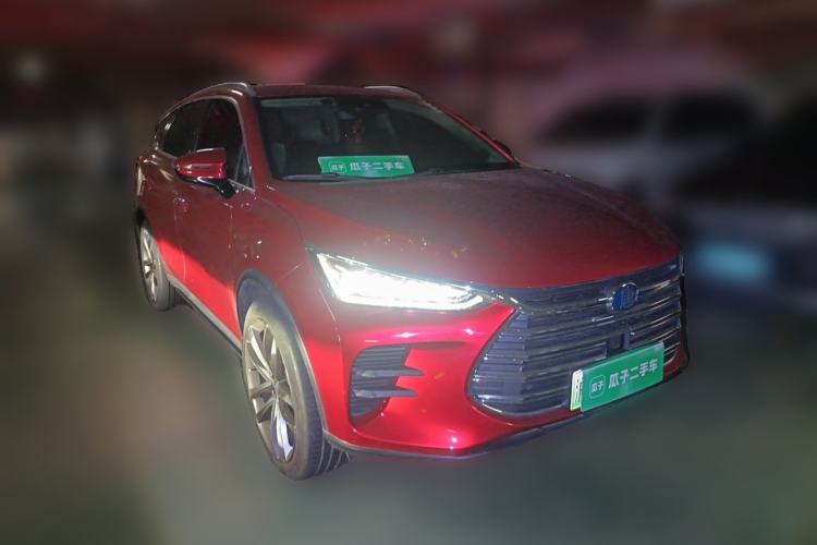 Used BYD Tang New Energy 2018 DM 2.0T All-Wheel Drive Smart Connectivity Luxury Model 7 Seats China V Emission Standard Front Right 45 Deg