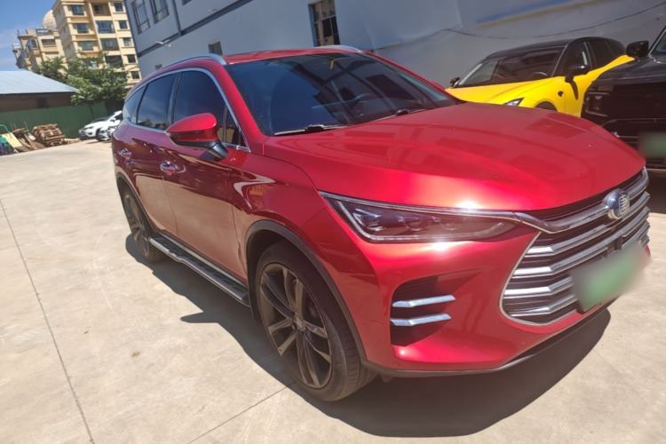 Used BYD Tang New Energy 2018 DM 2.0T All-Wheel Drive Smart Connect Genesis Edition 7 Seats China V Emission Standard Front Right 45 Deg