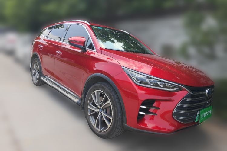Used BYD Tang New Energy 2018 DM 2.0T All-Wheel Drive Smart Connectivity Enjoyment Model 5 Seats China V Emission Standard Front Right 45 Deg