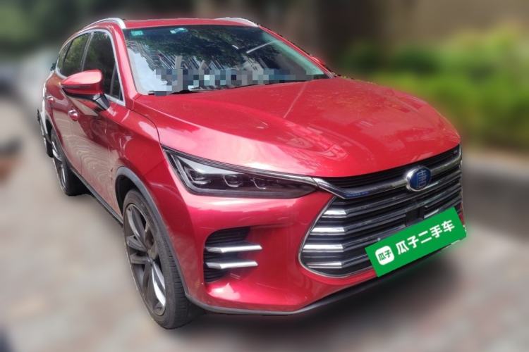Used BYD Tang New Energy 2018 DM 2.0T All-Wheel Drive Smart Connect Genesis Edition 7 Seats China V Emission Standard Front Right 45 Deg