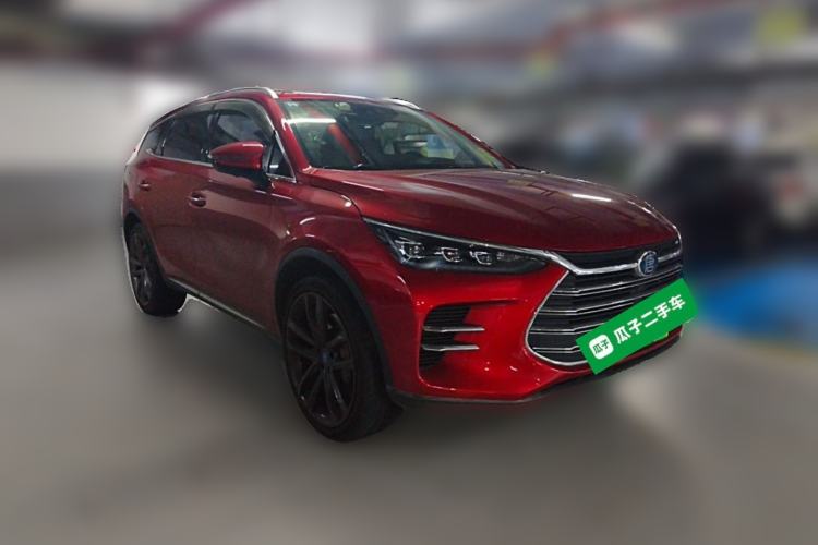 Used BYD Tang New Energy 2018 DM 2.0T All-Wheel Drive Smart Connectivity Enjoyment Model 5 Seats China V Emission Standard Front Right 45 Deg
