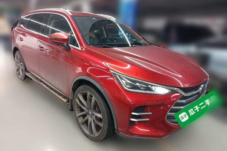 Used BYD Tang New Energy 2018 DM 2.0T All-Wheel Drive Smart Connect Advanced Model 7 Seats China V Emission Standard Front Right 45 Deg