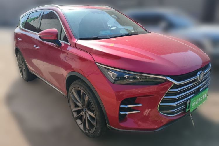 Used BYD Tang New Energy 2018 DM 2.0T All-Wheel Drive Smart Connect Genesis Edition 7 Seats China V Emission Standard Front Right 45 Deg