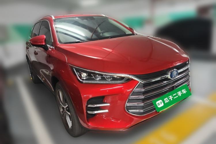 Used BYD Tang New Energy 2018 DM 2.0T All-Wheel Drive Smart Connectivity Enjoyment Model 5 Seats China V Emission Standard Front Right 45 Deg