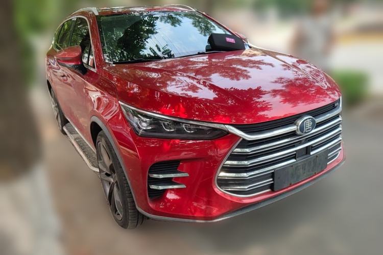 Used BYD Tang New Energy 2018 DM 2.0T All-Wheel Drive Smart Connect Genesis Edition 7 Seats China V Emission Standard Front Right 45 Deg