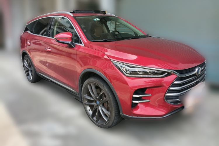 Used BYD Tang New Energy 2018 DM 2.0T All-Wheel Drive Smart Connect Innovation Model 5 Seats China V Emission Standard Front Right 45 Deg