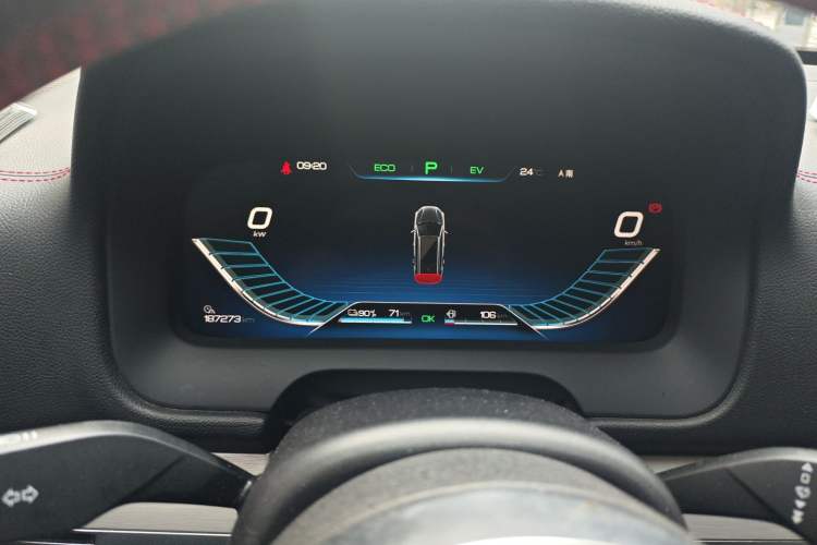 Used BYD Tang New Energy 2018 DM 2.0T All-Wheel Drive Smart Connectivity Luxury Model 7 Seats China V Emission Standard Instrument Cluster