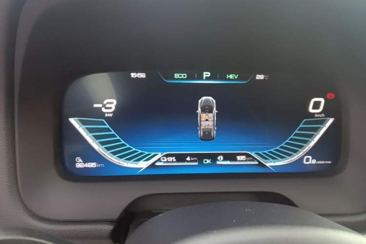 Used BYD Tang New Energy 2018 DM 2.0T All-Wheel Drive Smart Connectivity Luxury Model 7 Seats China V Emission Standard Instrument Cluster
