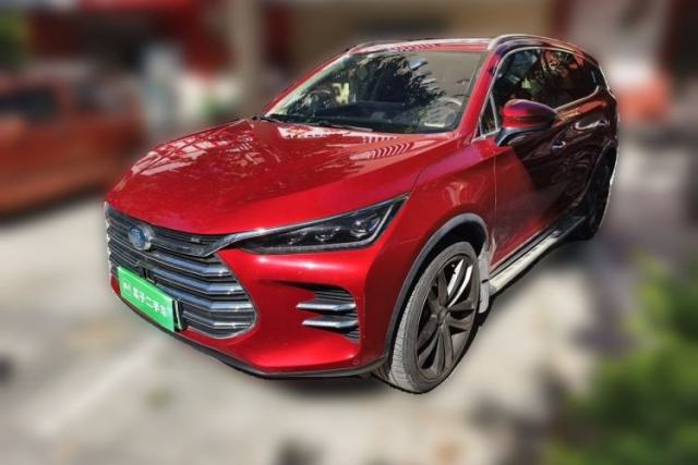Used BYD Tang New Energy 2018 DM 2.0T All-Wheel Drive Smart Connect Elite 7-Seater China V Emission Standard