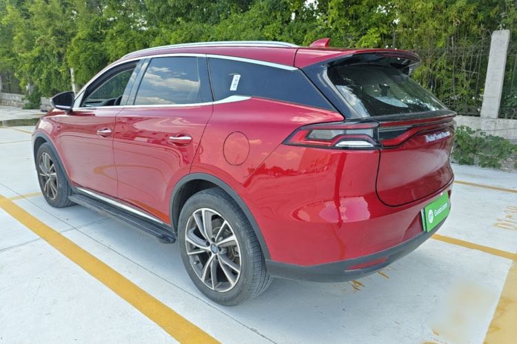 Used BYD Tang New Energy 2018 DM 2.0T All-Wheel Drive Smart Connectivity Luxury Model 7 Seats China V Emission Standard Rear Left 45 Deg