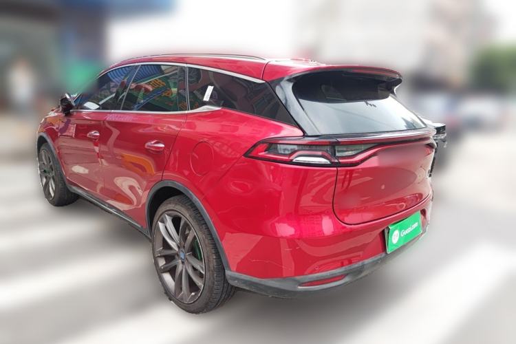 Used BYD Tang New Energy 2018 DM 2.0T All-Wheel Drive Smart Connect Advanced Model 7 Seats China V Emission Standard Rear Left 45 Deg