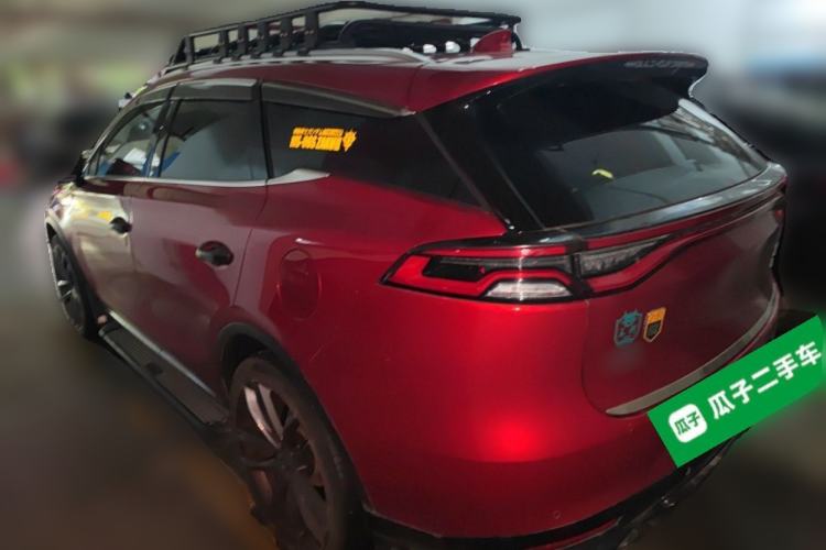 Used BYD Tang New Energy 2018 DM 2.0T All-Wheel Drive Smart Connectivity Luxury Model 7 Seats China V Emission Standard Rear Left 45 Deg