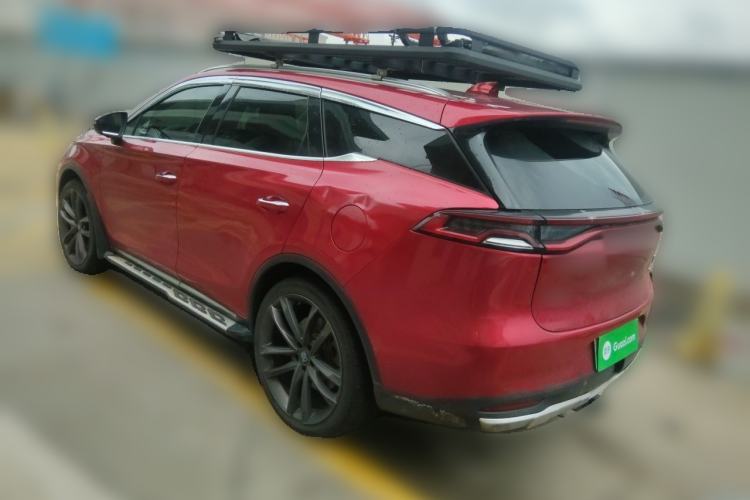 Used BYD Tang New Energy 2018 DM 2.0T All-Wheel Drive Smart Connectivity Luxury Model 7 Seats China V Emission Standard Rear Left 45 Deg