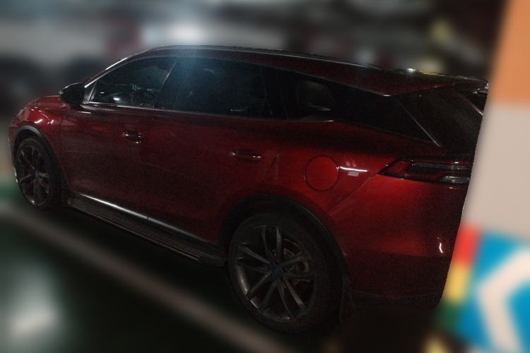 Used BYD Tang New Energy 2018 DM 2.0T All-Wheel Drive Smart Connectivity Luxury Model 7 Seats China V Emission Standard Rear Left 45 Deg