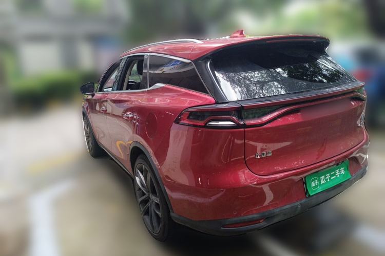 Used BYD Tang New Energy 2018 DM 2.0T All-Wheel Drive Smart Connectivity Luxury Model 7 Seats China V Emission Standard Rear Left 45 Deg