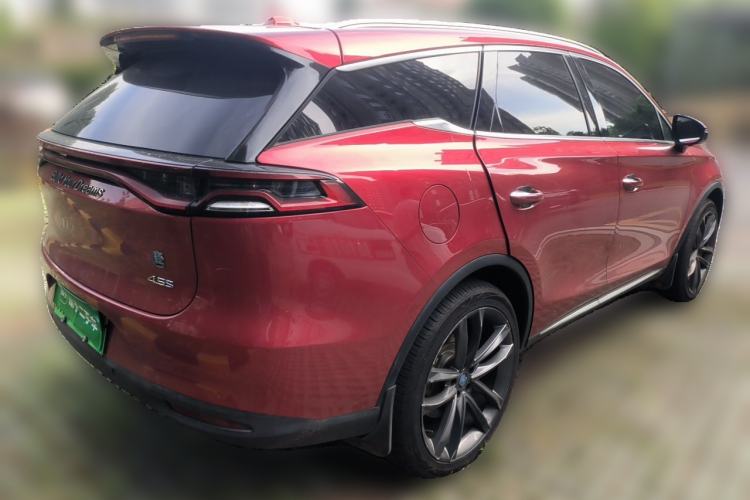Used BYD Tang New Energy 2018 DM 2.0T All-Wheel Drive Smart Connectivity Luxury Model 7 Seats China V Emission Standard Rear Right 45 Deg