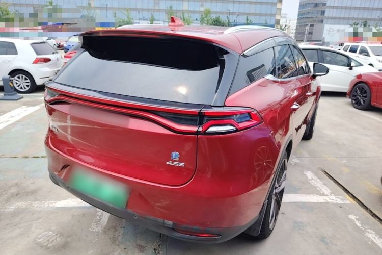 Used BYD Tang New Energy 2018 DM 2.0T All-Wheel Drive Smart Connectivity Luxury Model 7 Seats China V Emission Standard Rear Right 45 Deg