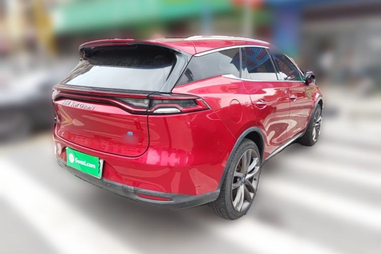 Used BYD Tang New Energy 2018 DM 2.0T All-Wheel Drive Smart Connect Advanced Model 7 Seats China V Emission Standard Rear Right 45 Deg