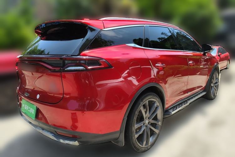 Used BYD Tang New Energy 2018 DM 2.0T All-Wheel Drive Smart Connectivity Luxury Model 7 Seats China V Emission Standard Rear Right 45 Deg