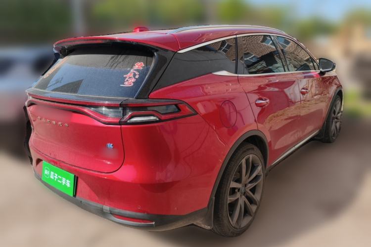Used BYD Tang New Energy 2018 DM 2.0T All-Wheel Drive Smart Connect Genesis Edition 7 Seats China V Emission Standard Rear Right 45 Deg