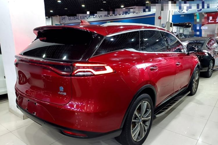 Used BYD Tang New Energy 2018 DM 2.0T All-Wheel Drive Smart Connectivity Luxury Model 7 Seats China V Emission Standard Rear Right 45 Deg