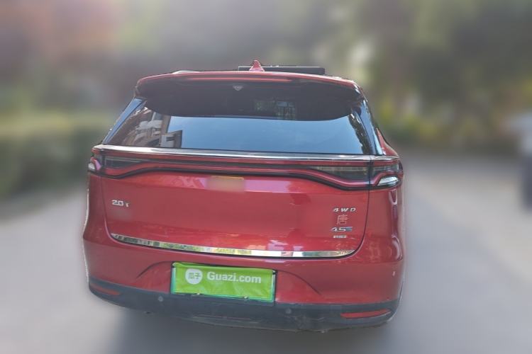 Used BYD Tang New Energy 2018 DM 2.0T All-Wheel Drive Smart Connect Elite 7-Seater China V Emission Standard Rear