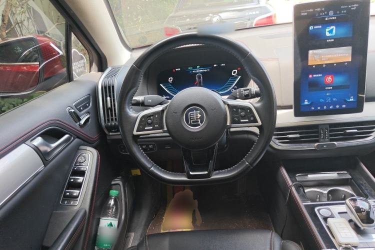 Used BYD Tang New Energy 2018 DM 2.0T All-Wheel Drive Smart Connectivity Enjoyment Model 5 Seats China V Emission Standard Steering Wheel
