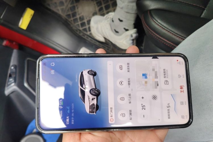Used BYD Tang New Energy 2018 DM 2.0T All-Wheel Drive Smart Connect Advanced Model 7 Seats China V Emission Standard Vehicle Key