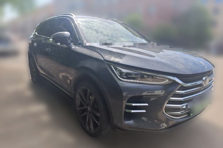 Used BYD Tang New Energy 2018 DM 2.0T All-Wheel Drive Smart Connect Genesis Edition 7 Seats China V Emission Standard Front Right 45 Deg