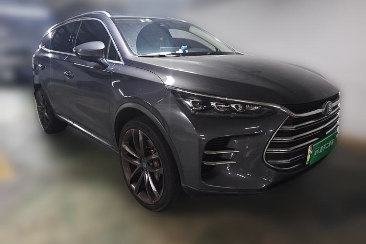Used BYD Tang New Energy 2018 DM 2.0T All-Wheel Drive Smart Connectivity Luxury Model 7 Seats China V Emission Standard Front Right 45 Deg