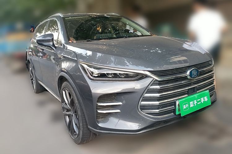 Used BYD Tang New Energy 2018 DM 2.0T All-Wheel Drive Smart Connectivity Luxury Model 7 Seats China V Emission Standard Front Right 45 Deg