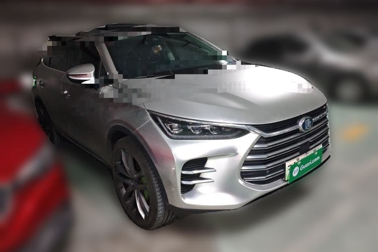 Used BYD Tang New Energy 2018 DM 2.0T All-Wheel Drive Smart Connect Elite 7-Seater China V Emission Standard Front Right 45 Deg