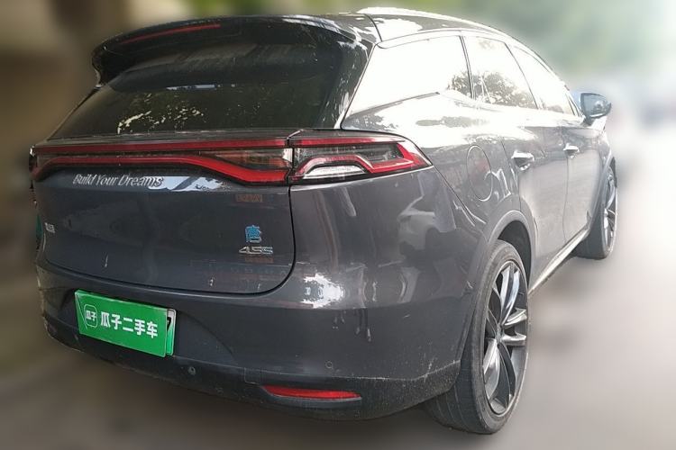 Used BYD Tang New Energy 2018 DM 2.0T All-Wheel Drive Smart Connectivity Luxury Model 7 Seats China V Emission Standard Rear Right 45 Deg