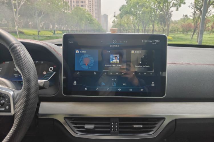 Used BYD Tang New Energy 2018 DM 2.0T All-Wheel Drive Smart Connect Elite 7-Seater China V Emission Standard Audio And AC Panel