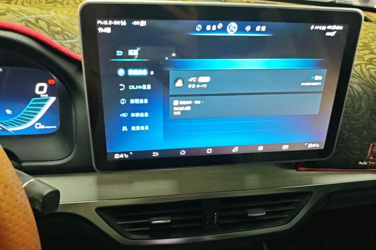 Used BYD Tang New Energy 2018 DM 2.0T All-Wheel Drive Smart Connect Elite 7-Seater China V Emission Standard Audio And AC Panel