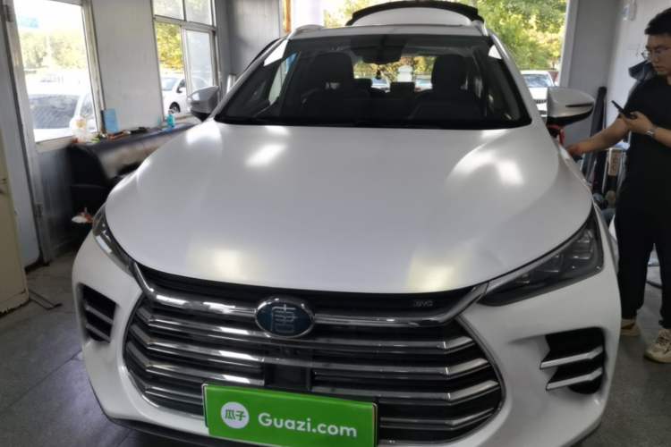 Used BYD Tang New Energy 2018 DM 2.0T All-Wheel Drive Smart Connectivity Luxury Model 7 Seats China V Emission Standard Front