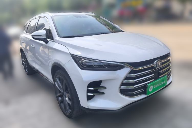 Used BYD Tang New Energy 2018 DM 2.0T All-Wheel Drive Smart Connectivity Luxury Model 7 Seats China V Emission Standard Front Right 45 Deg